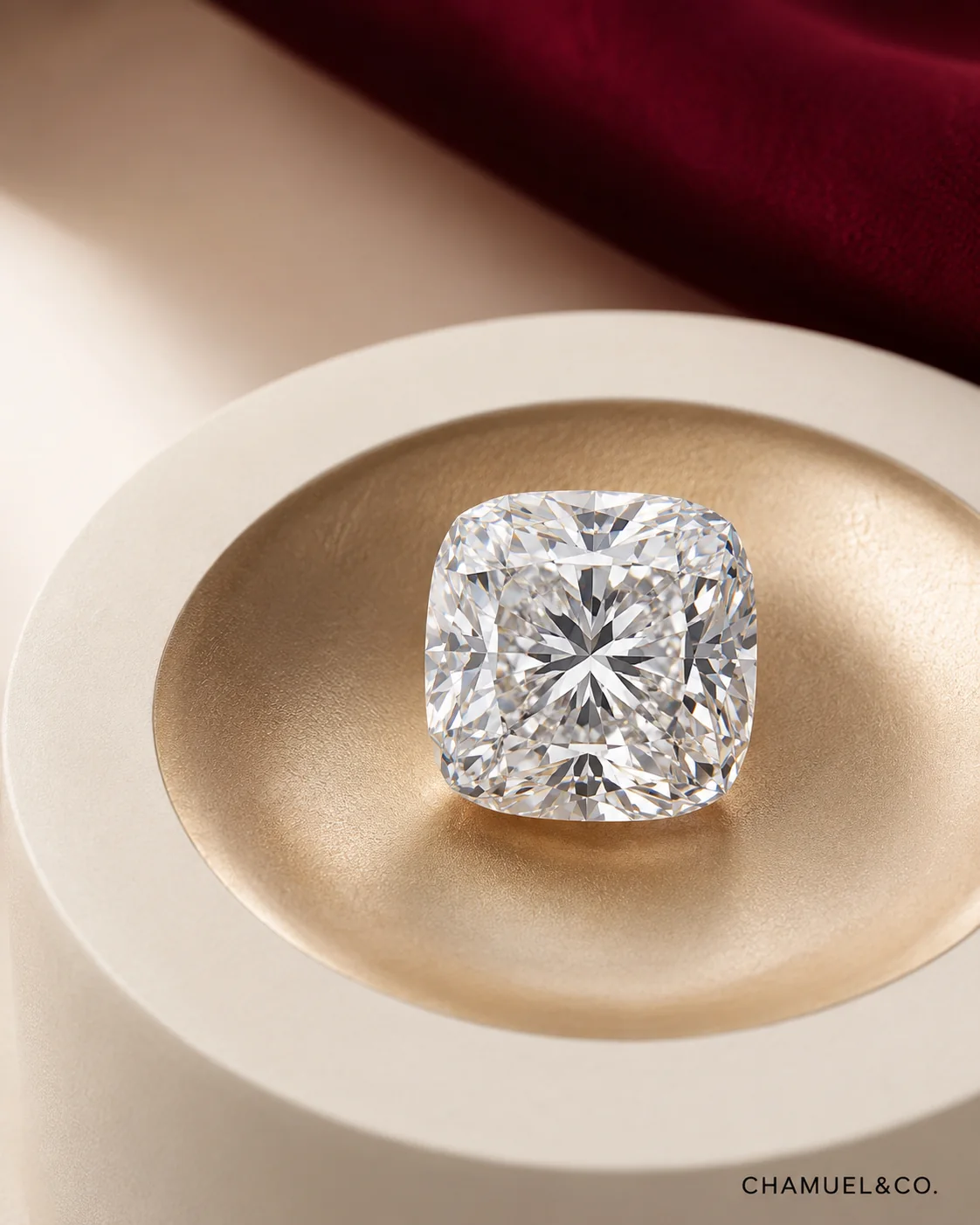 Cushion cut diamond shape guide Malaysia