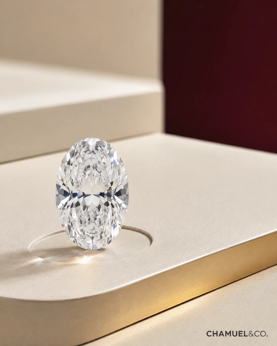 Oval diamond shape guide Malaysia